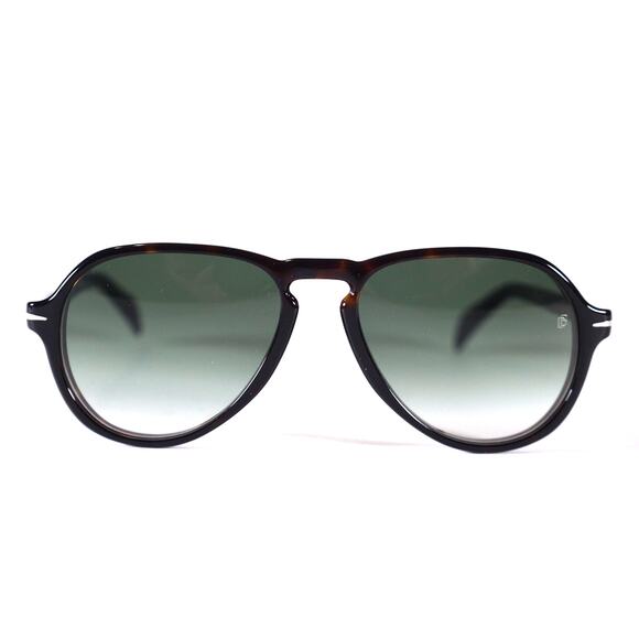 David Beckham Other - David Beckham Lightweight Aviator Sunglasses - Tortoise/Grey Green Gradient-NWT